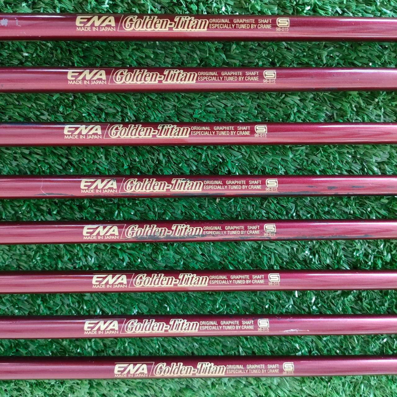 ชุดเหล็ก ENA มีเหล็ก 5-9 เเละ PW SW ก้าน ENA GOLDEN TITAN เหล็ก MADE IN JAPAN CAVITY ใหญ่ ตีง่ายมากๆๆๆ หน้า เด้ง ไทเทเนี่ยม ตีไกลสุดๆ