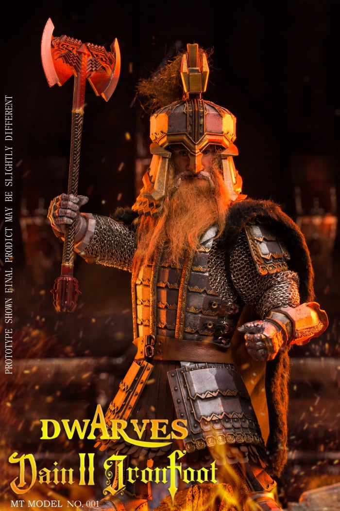 [สั่งจอง]MT MODEL MT001 1/6 dwarf Dane II iron footed moving figure