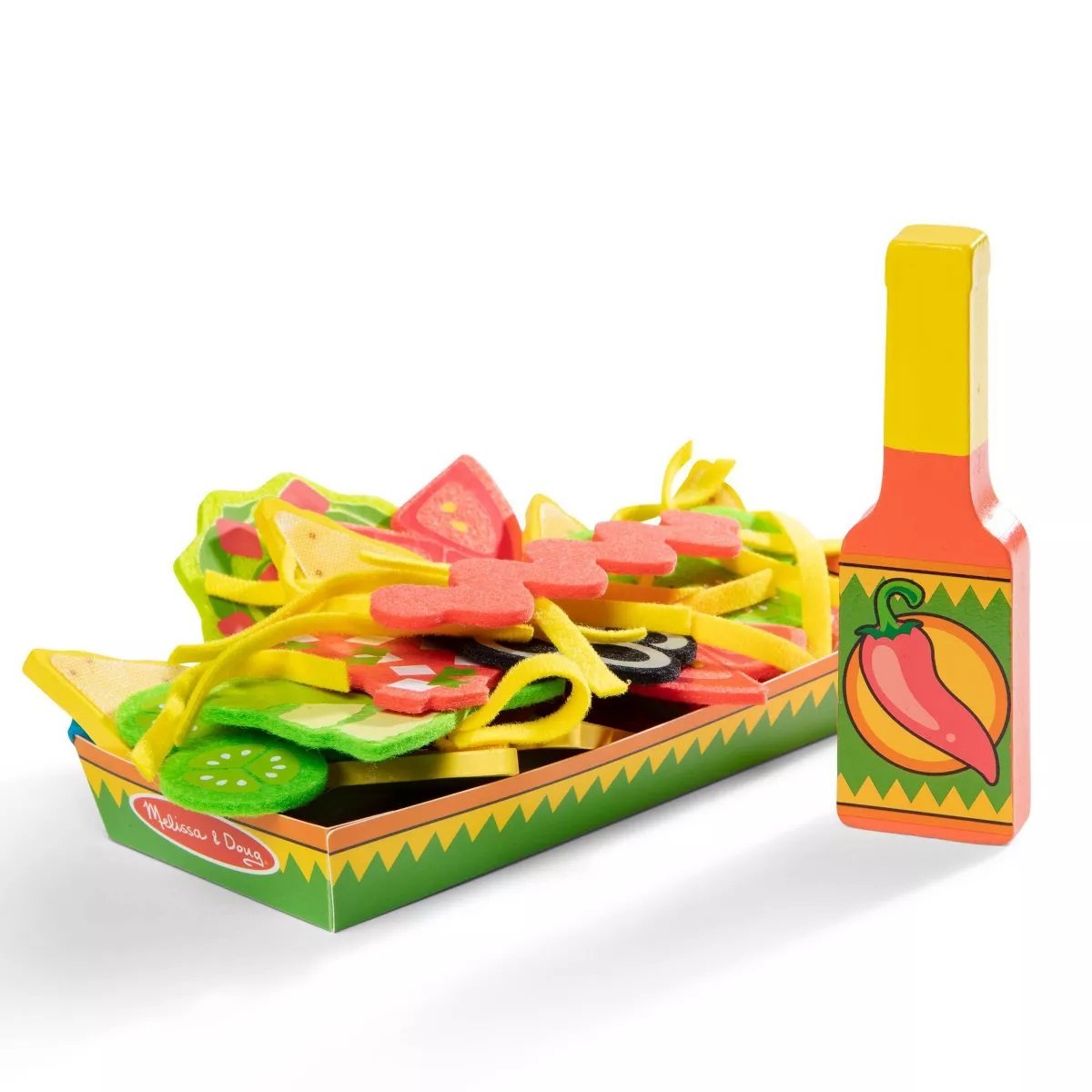 ของเล่นทำนาโช่ชีส มีเงินสด Mix & Match พร้อมเมนู&ขั้นตอนทำ Melissa & Doug Nachos Play Set