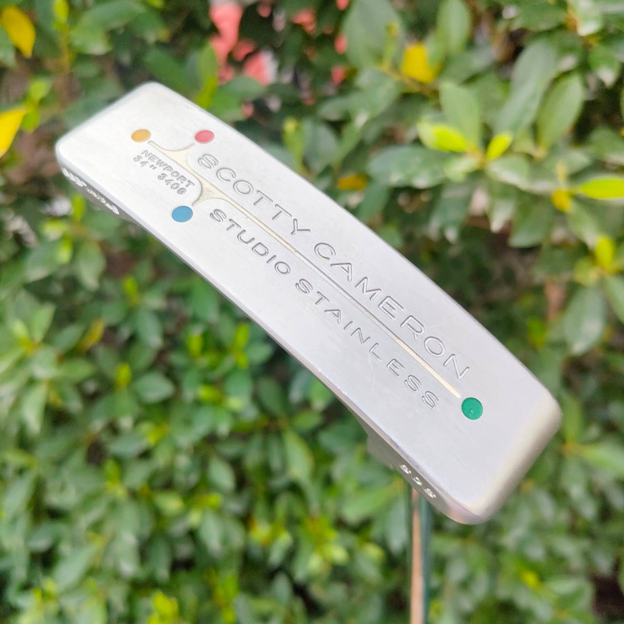 PUTTER TITLELIST SCOTTY CAMERON NEWPORT STUDIO STAINLESS ความยาว 34 นิ้ว COVER เดิม สวยจัดๆครับ