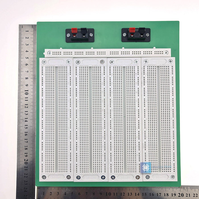 บอร์ดทดลองขนาดใหญ่ 2860 รู SYB-500 combination breadboard (4 combinations) รูแข็งมาก