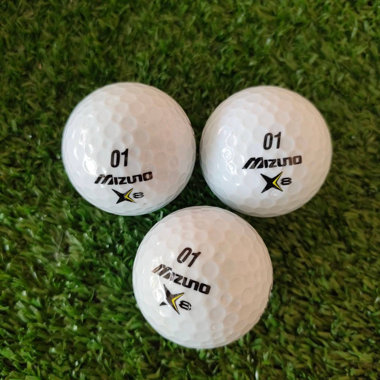 ลูกกอล์ฟ MIZUNO X8 T301 1 กล่อง มี 3 ลูก