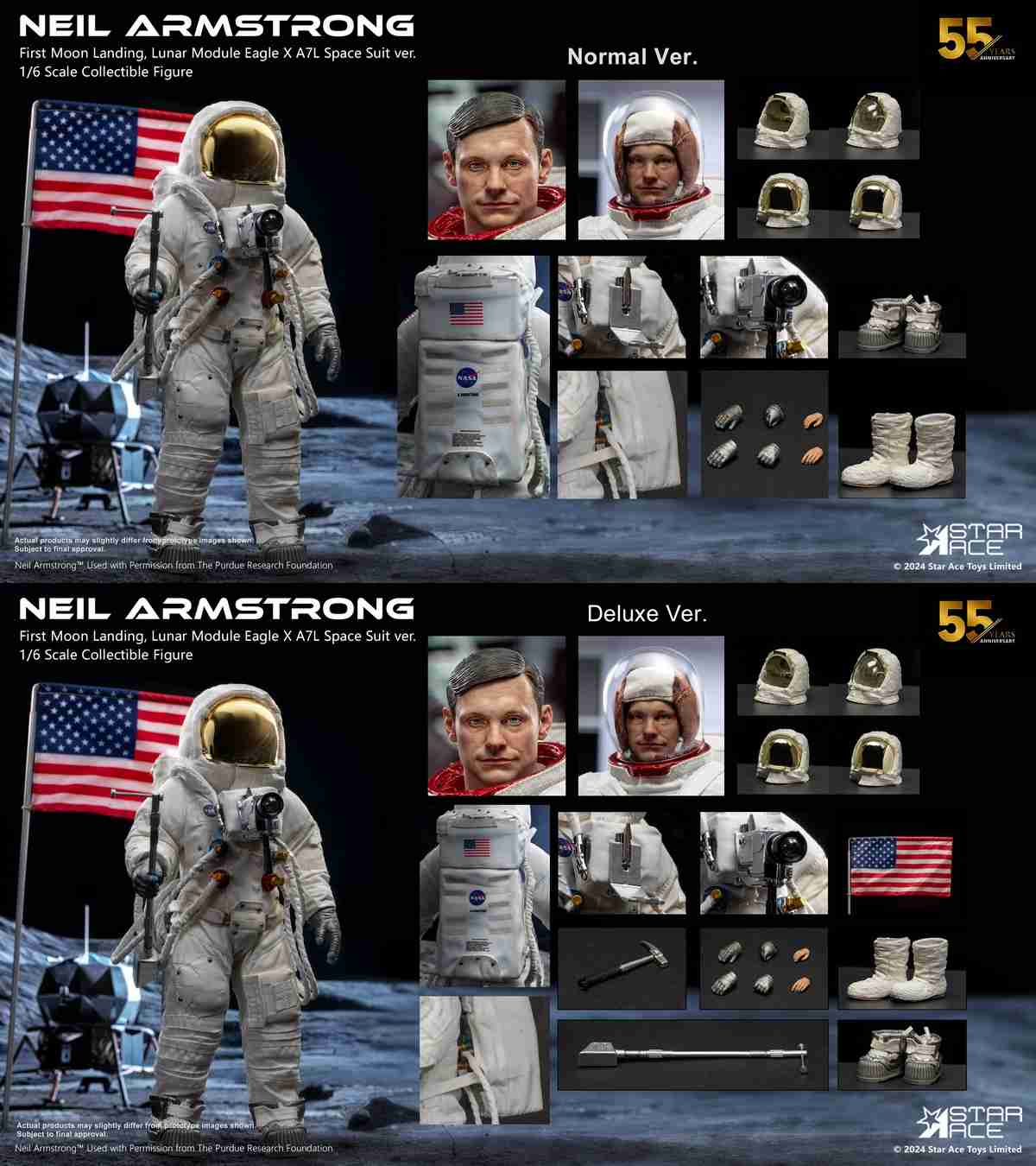[สั่งจอง]STAR ACE Toys 1/6 ： Neil Armstrong