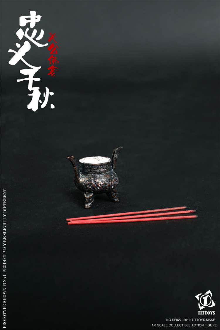 [สั่งจอง] TITTOYS 1/6 SF027/SF028 Guan Gong Buddhist Temple Standard/Deluxe Ver.