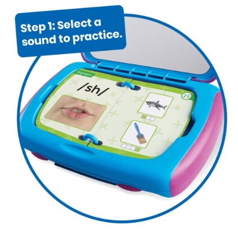 ชุดเรียนรู้การออกเสียงโฟนิกส์พื้นฐานด้วยกระจก ของเล่นเด็ก, สื่อการสอน , ของเล่น ,ของเล่นเสริมพัฒนาการ ของเล่นเด็กอนุบาล