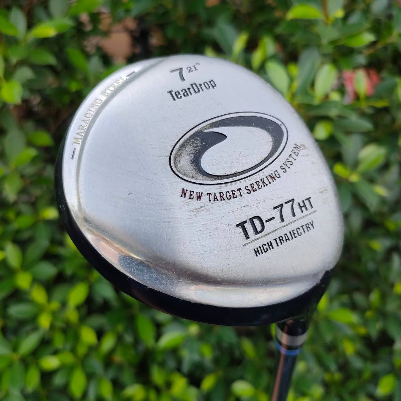 FW7 TEAR DROP TD-77HT องศา21 ก้าน TEARDROP TOHT-TOUR FLEX S สภาพสวย ตีง่ายๆ ตีไกลครับ