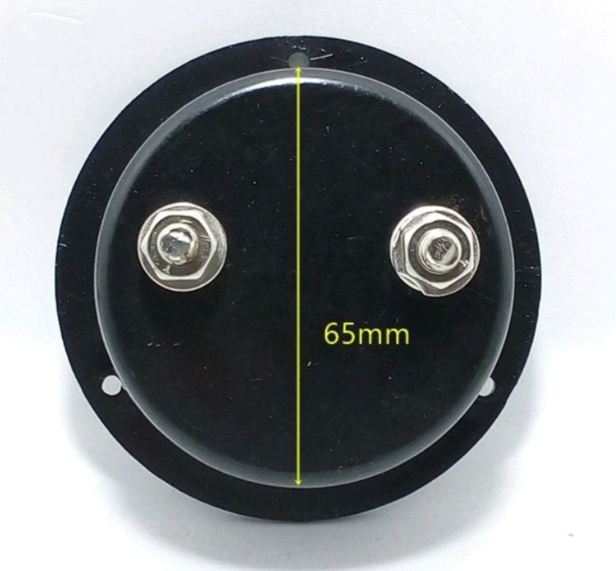พาแนลมิเตอร์ แบบเข็ม ขนาด 30A ขนาด 65x65 mm. รุ่น BO-65 พร้อมอุปกรณ์ยึด Panel Meter ตัววัดความถี่ไฟฟ้า (Analog Frequency Panel Meter)