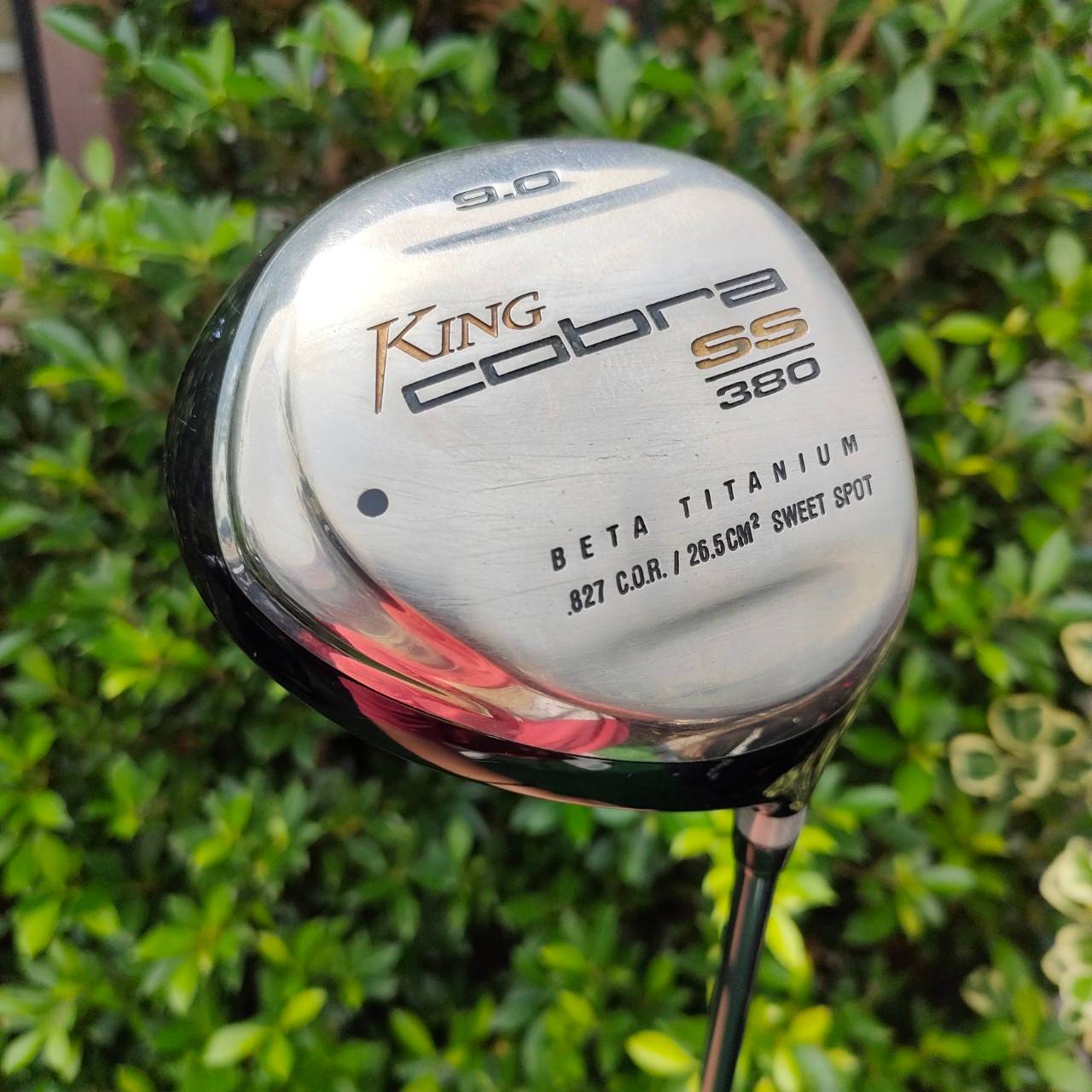 DRIVER KING COBRA SS 380 ก้าน MYS-5.1 MTF FLEX R องศา 9.0 ตีง่ายแบบมากๆ วัสดุ BETA TITANIUM ฟิลลิ่งสุดยอดมากๆ ตีไกลสุดๆเลยครับ