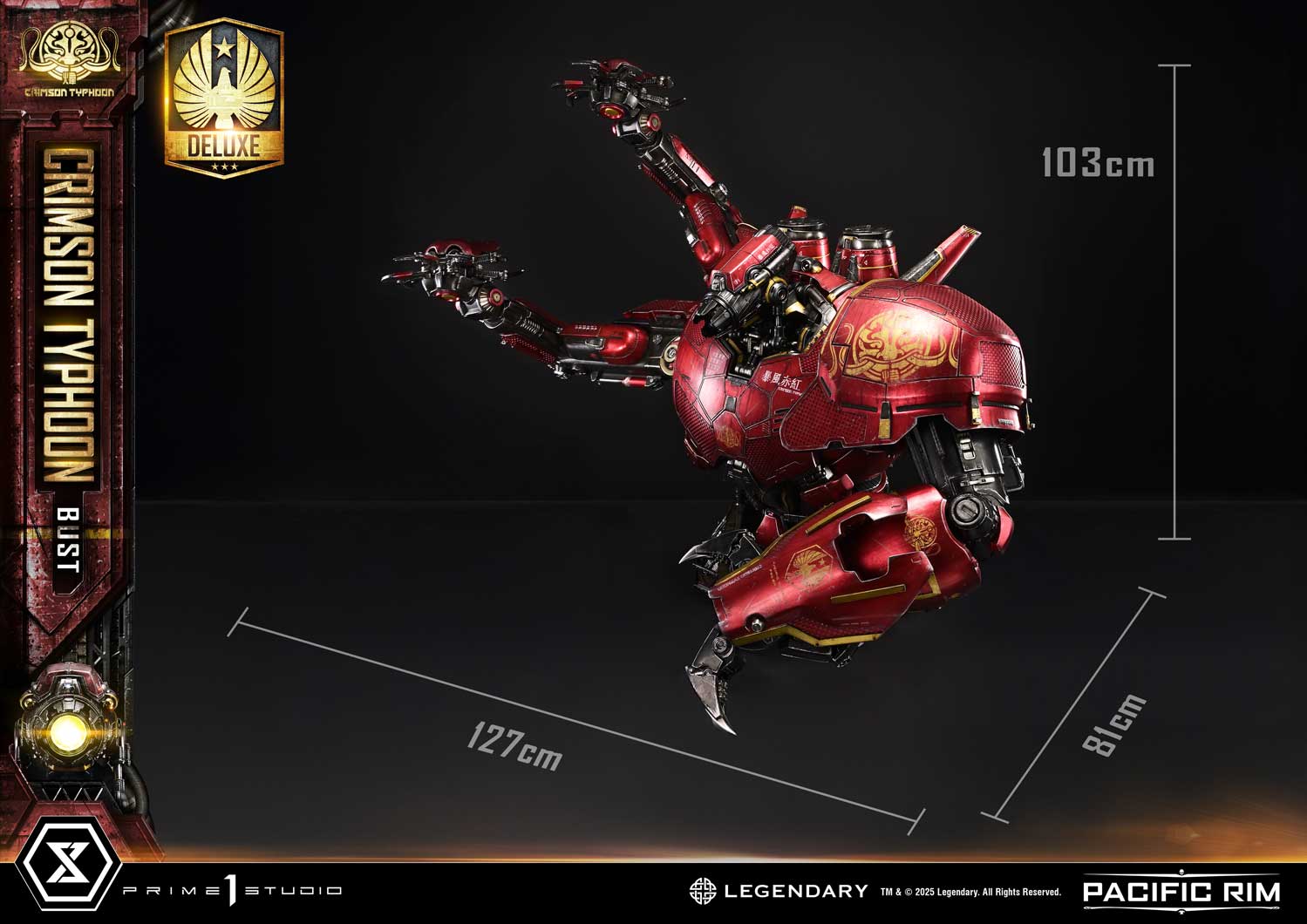 [สั่งจอง]Prime 1 Studio : Crimson Typhoon Bust (Pacific Rim)