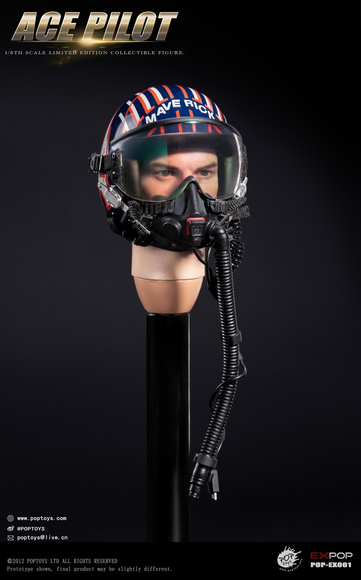 [สั่งจอง]POPTOYS 1/6 : ACE Pilot