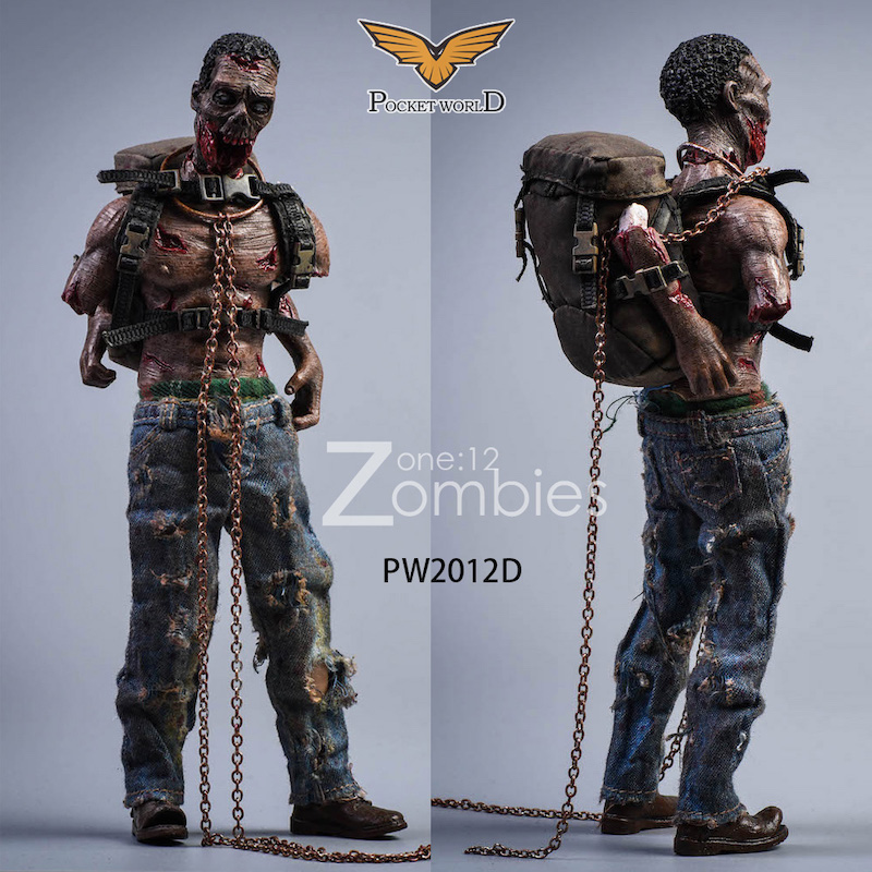[สั่งจอง] POCKET WORLD 1/12 PW2012 A/B/C/D/E Zombies
