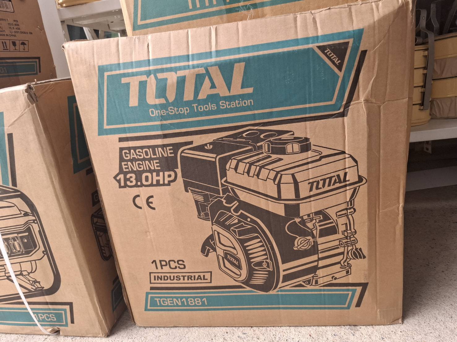 Total เครื่องยนต์อเนกประสงค์ 13HP รุ่น TGEN 1881 (เบนซิน) เครื่องยนต์ 4 จังหวะ