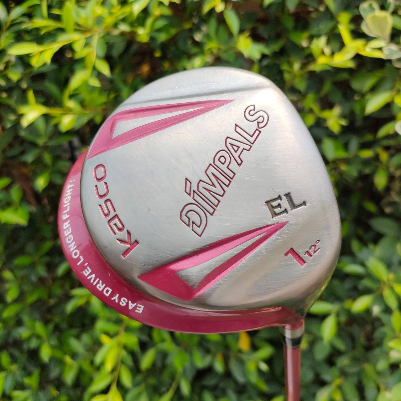 ** ไม้กอล์ฟสำหรับผู้หญิง ** DRIVER KASCO DIMPALS EL องศา 12 ก้าน DIMPALS FLEX L หน้าสัมผัสกว้าง ตีไกล และไกล วัสดุพรีเมี่ยม มาตรฐานสูง คุ้มค่าราคามากๆ