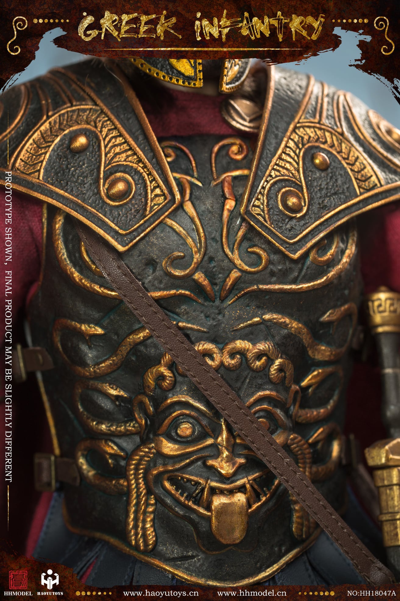 [สั่งจอง]HHMODEL x HAOYUTOYS HH18047 1/6 : Imperial Army-Greek Infantry Gold Edition