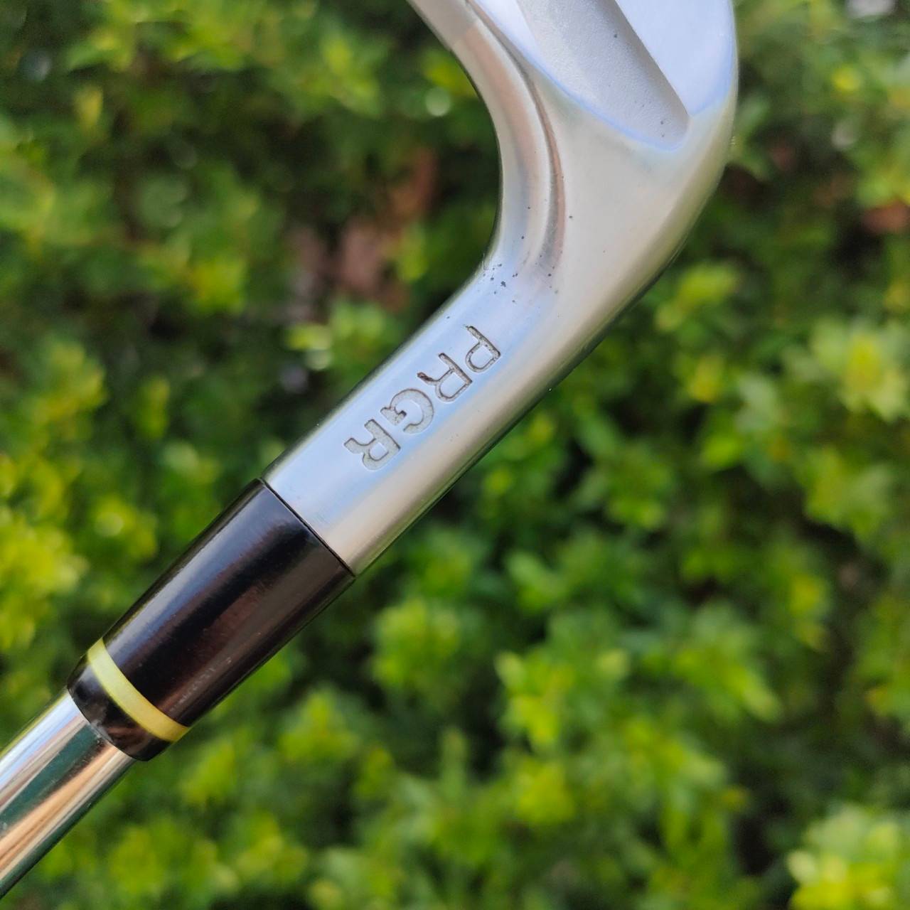 เหล็ก 8 PRGR TR-X MODEL 910 ก้าน PRGR TR-X FLEX R ตีง่ายมากเพราะด้านใน กลวงเป็น CAVITY ทรงสวยมาก!! ไม้กอล์ฟมือสอง ของแท้ BY NakaraLuxurious