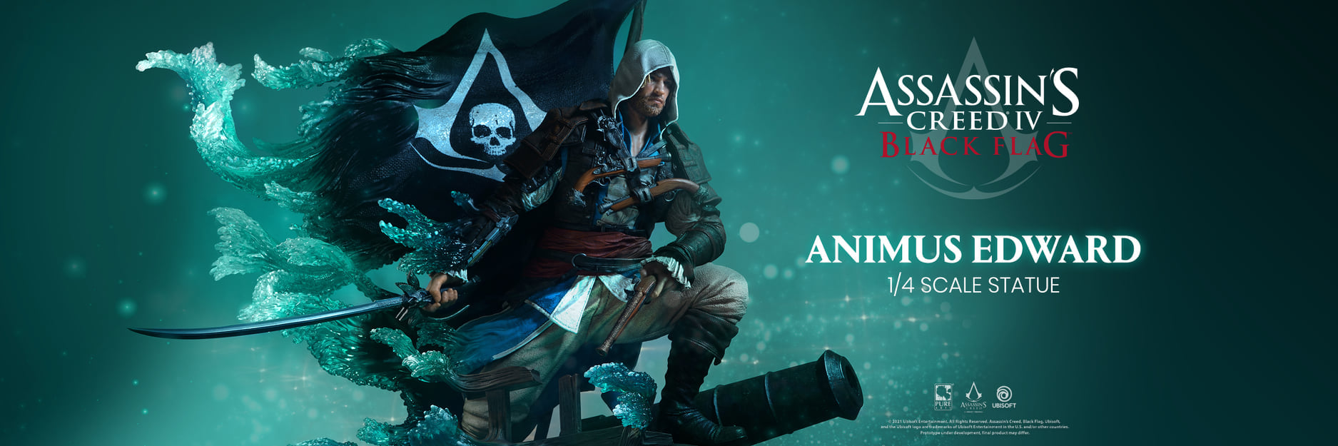 [สั่งจอง]PureArts 1/4 : Assassin’s Creed Black Flag - Animus Edward