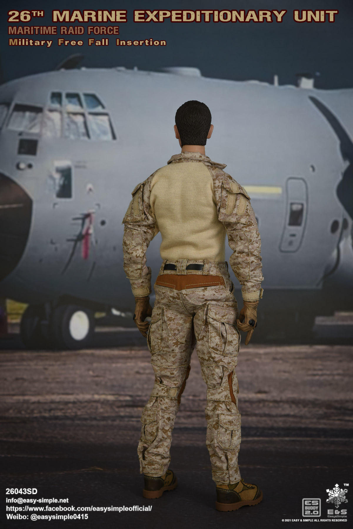 [สั่งจอง]Easy&Simple 26043S : 31ST MEU MRF Military Free Fall Insertion