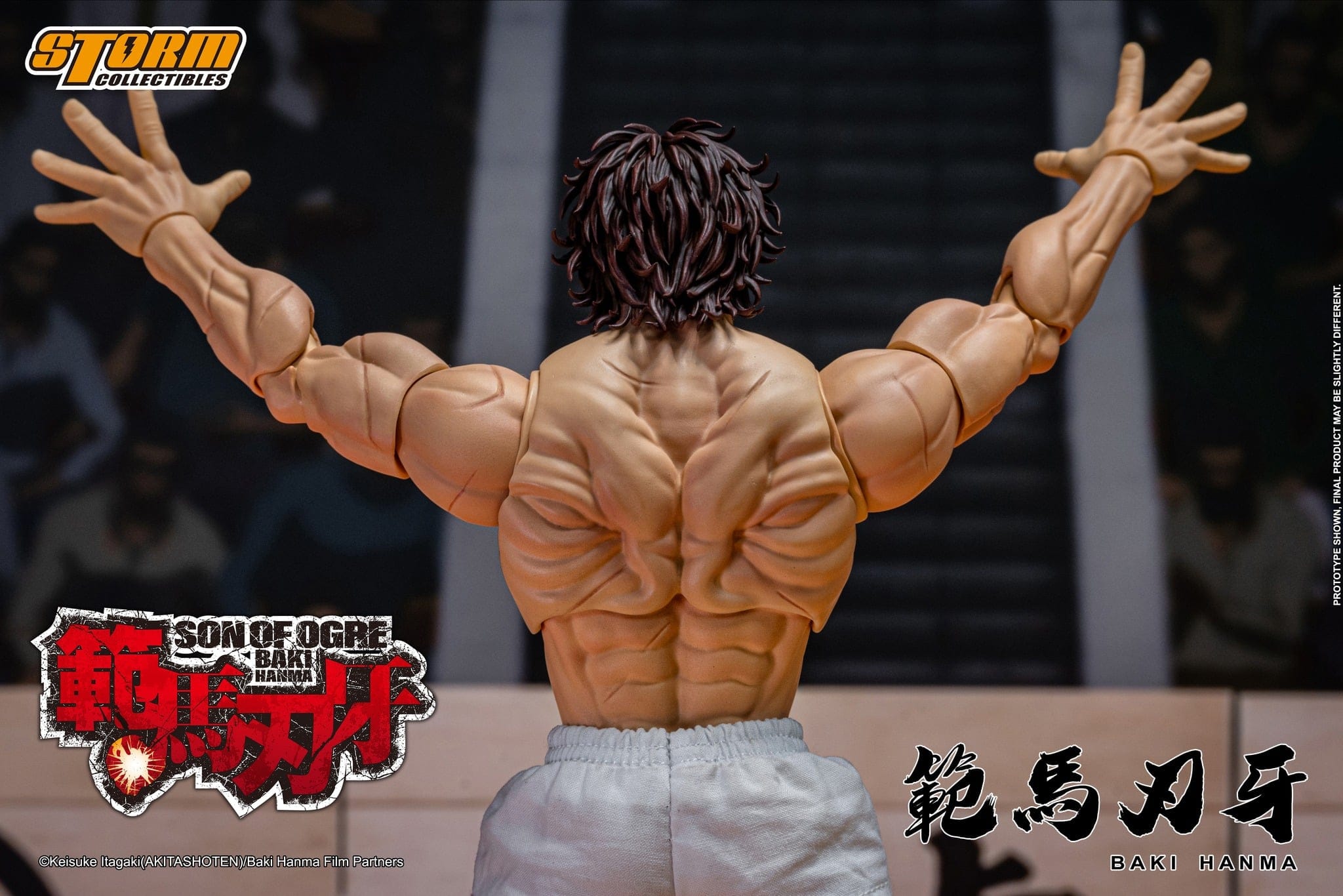 [สั่งจอง]Storm Toys KIBK05 1/12 : SON OF THE OGRE : Baki Hanma