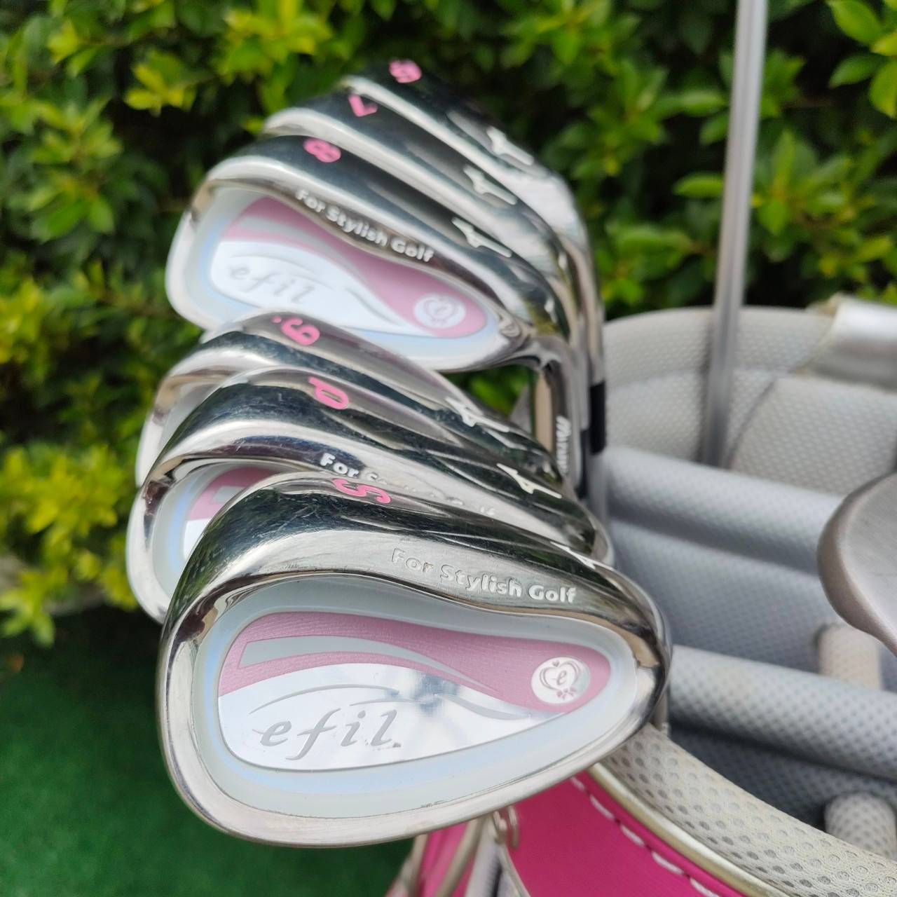 ไม้กอล์ฟสำหรับผู้หญิง สุดพรีเมี่ยมจากญี่ปุ่น FULLSET MIZUNO EFIL LADY มือสอง ของแท้ BY NakaraLuxurious