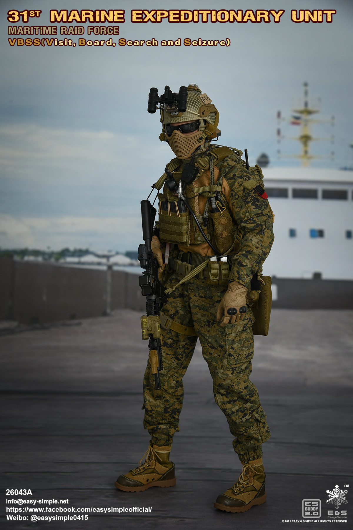 [สั่งจอง] Easy&Simple 26043A 1/6 : 31st MEU MRF VBSS