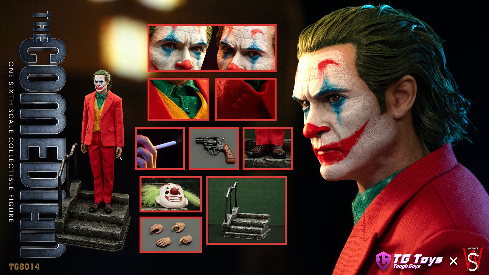 [พร้อมส่ง] TGToys ×SWToys TG8014 1/6 : Comedian