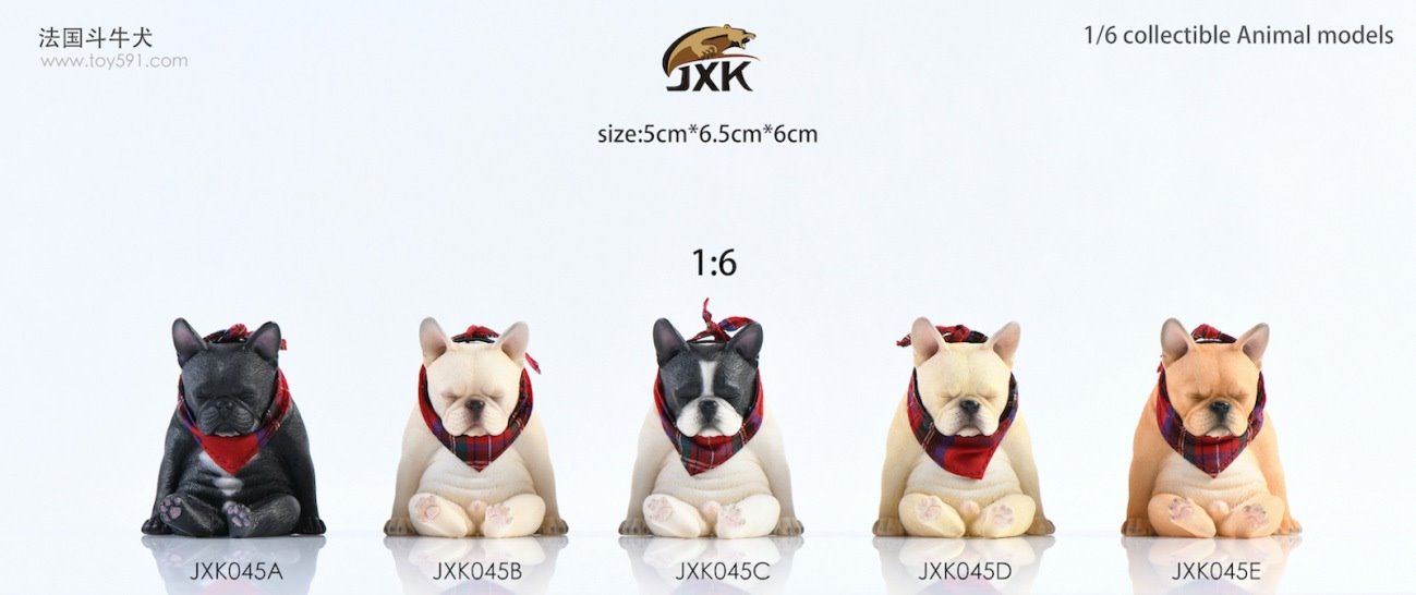 [สั่งจอง]JXK JXK045 1/6 : French bulldog