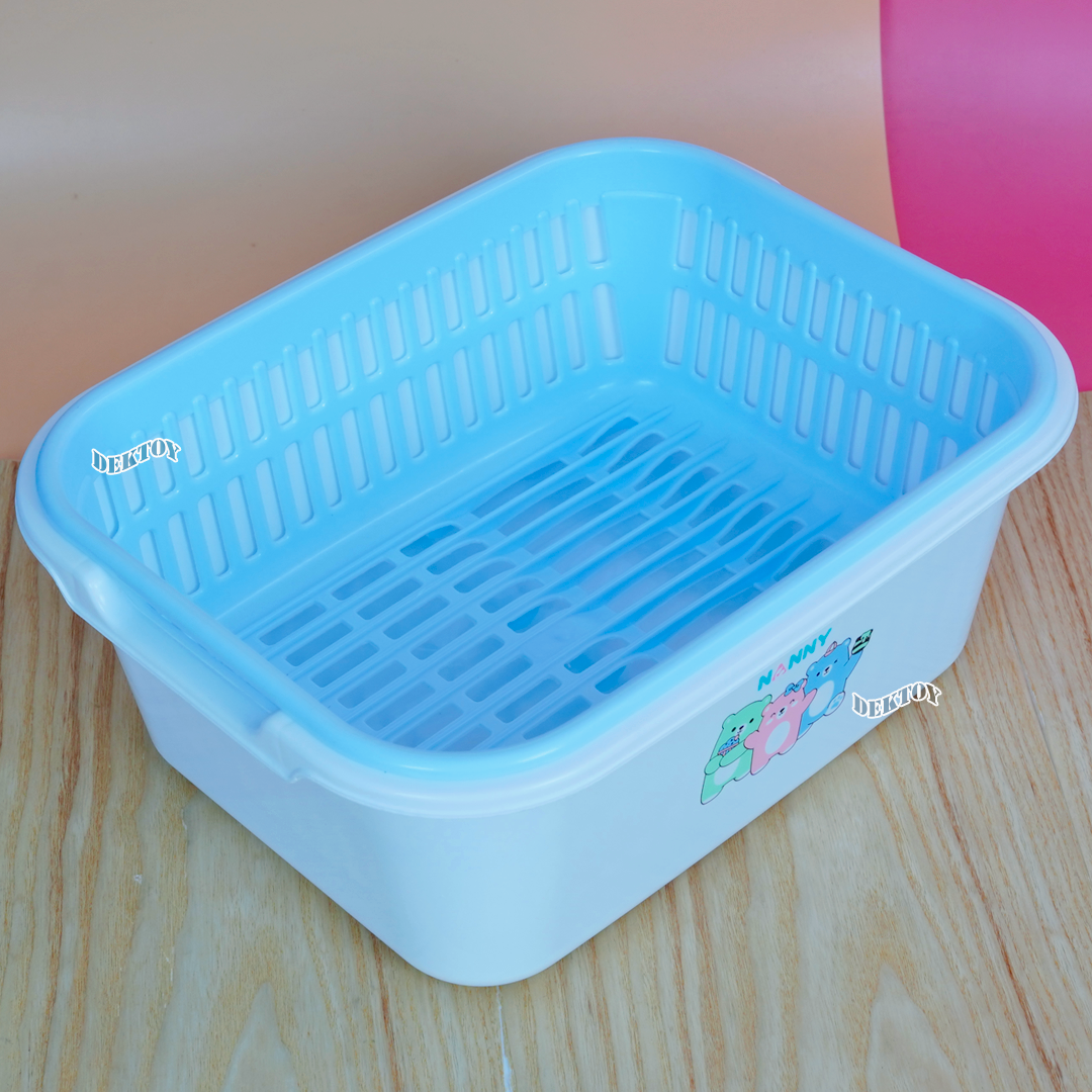 NANNY แนนนี่ ที่คว่ำขวดนมมีฝาปิดแนนนี่ลายมุนิน N216FM