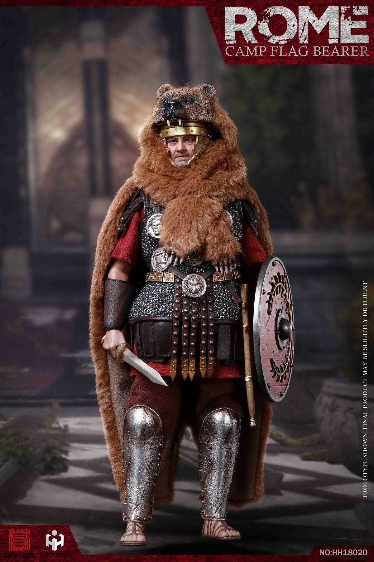 [สั่งจอง]HAOYUTOYS HH18020 1/6 : Imperial Army — Camp flag bearer