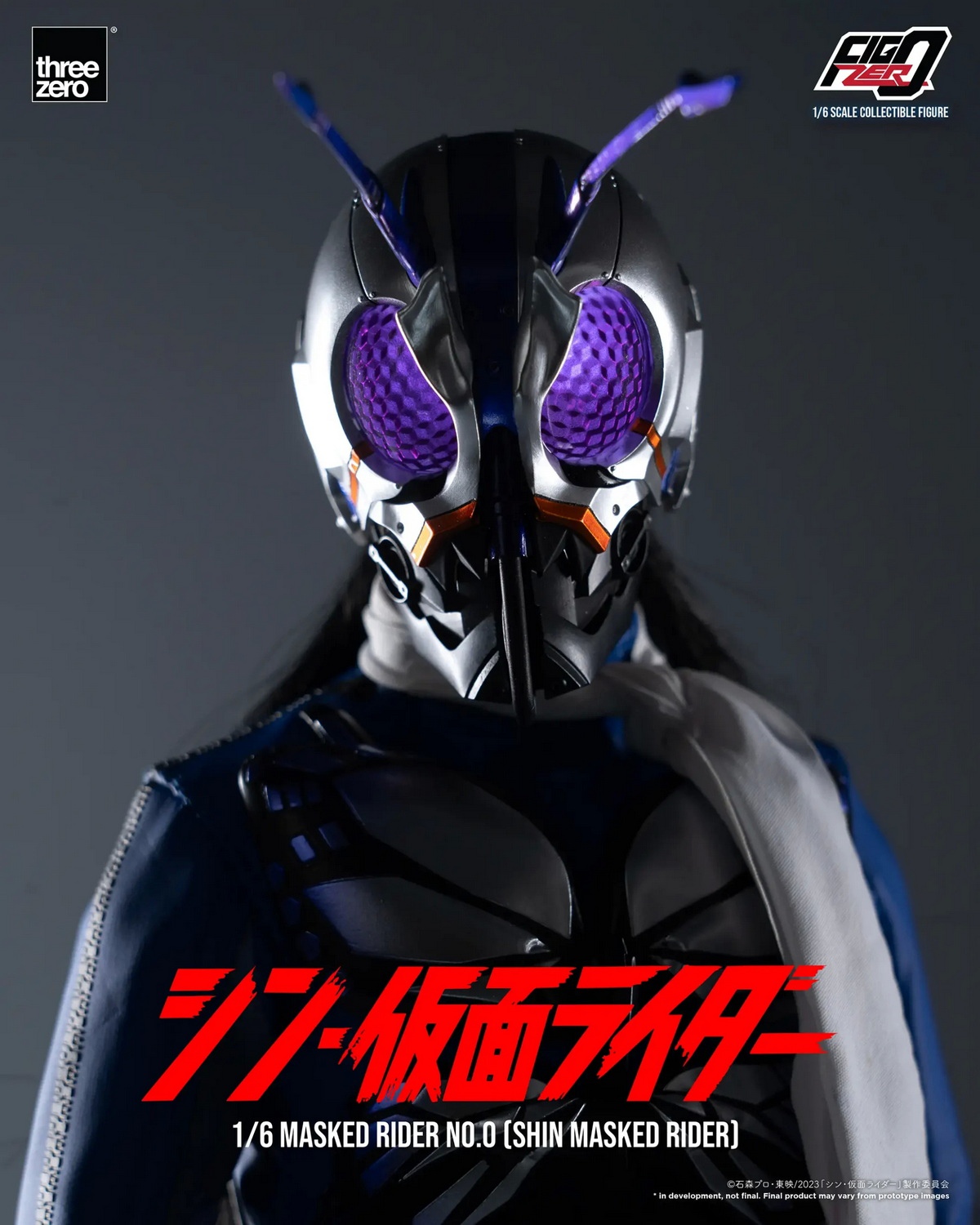 [สั่งจอง] Threezero 3Z04890W0 1/6 : SHIN MASKED RIDER
