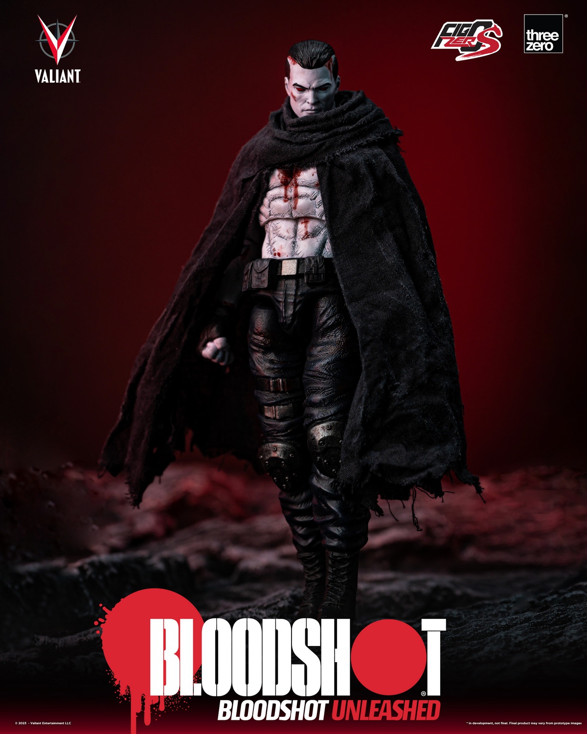 [สั่งจอง] THREEZERO 3Z04220W0 1/12 : FigZero S - VALIANT Bloodshot Unleashed