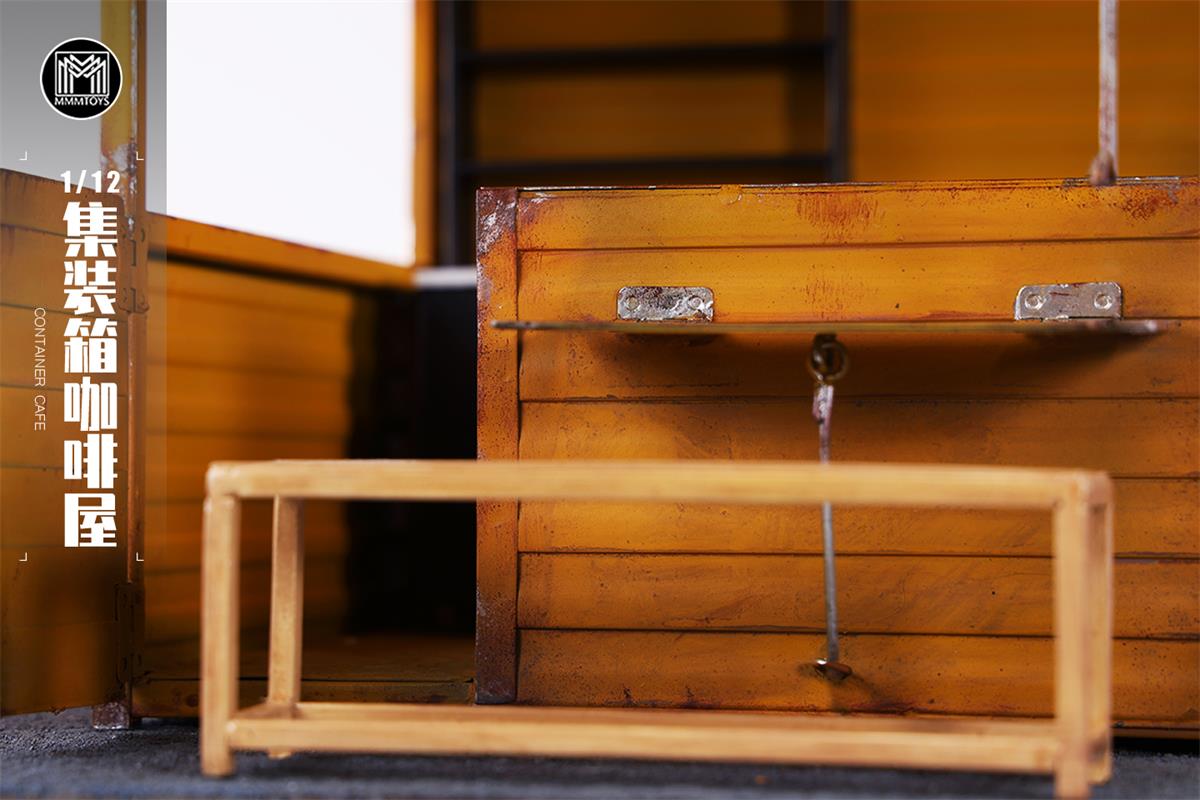 [สั่งจอง] MMMTOYS M2404 1/12 : Container Café Haven (ไม่รวมฟิกเกอร์)