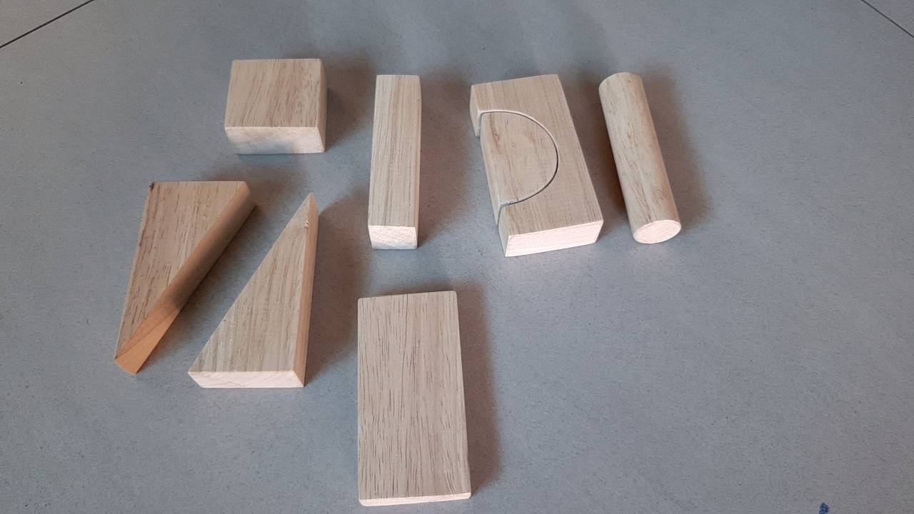 บล็อคไม้45ชิ้น สร้างเมือง สีธรรมชาติ,ของเล่นไม้, ของเล่นเสริมพัฒนาการ, ของเล่นเด็กอนุบาล, สื่อการสอนเด็กอนุบาล