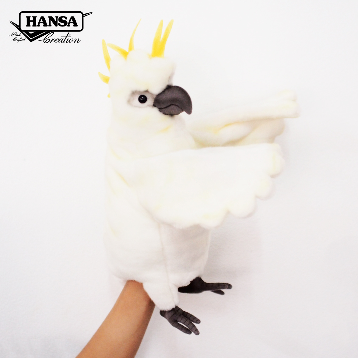7352 Cockatoo Puppet 40 cm.W