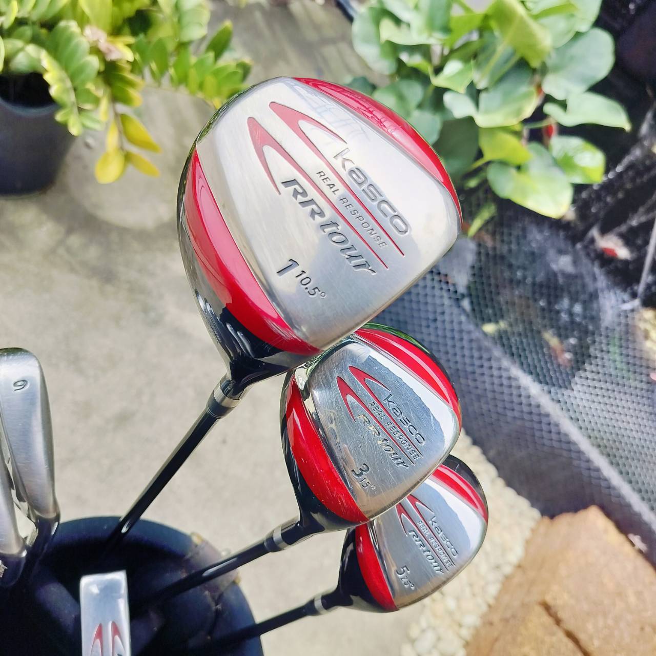 ไม้กอล์ฟครบชุด KASCO RR TOUR ครบชุดเดิมๆทุกอย่าง มี COVER หัวไม้ และ COVER PUTTER พร้อทถุง KASCO เป็นชุดคุณภาพจากประเทศญี่ปุ่นวัสดุพรีเมี่ยม ไม้กอล์ฟพรีเมี่ยมมือสอง ของแท้ By NakaraLuxurious
