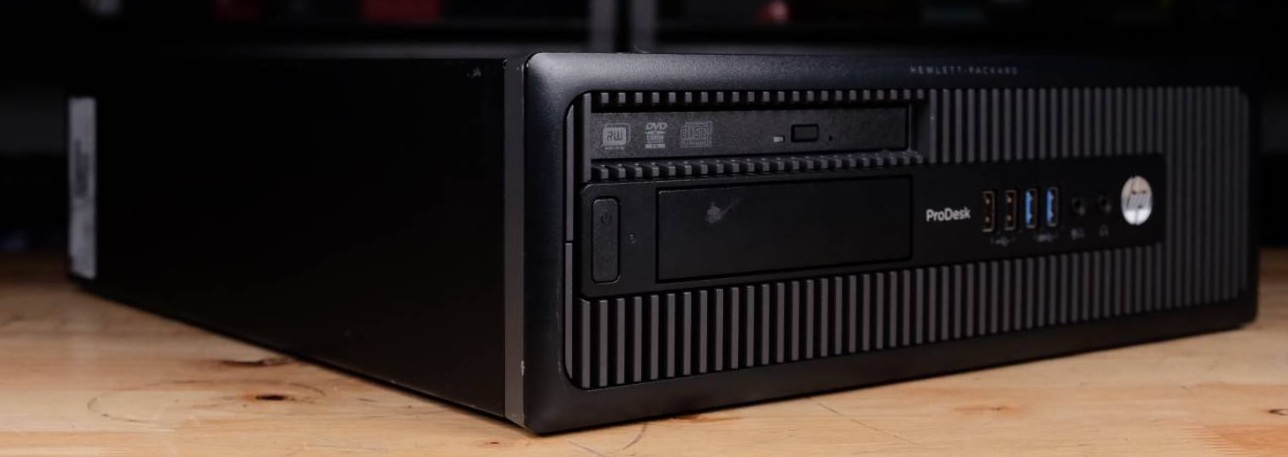 พีซีมือสอง แนวนอน HP Prodesk 600 G1 SFF (i7-4770 Ram8GB SSD240GB HDD1TB) ประกันร้าน 1 เดือน