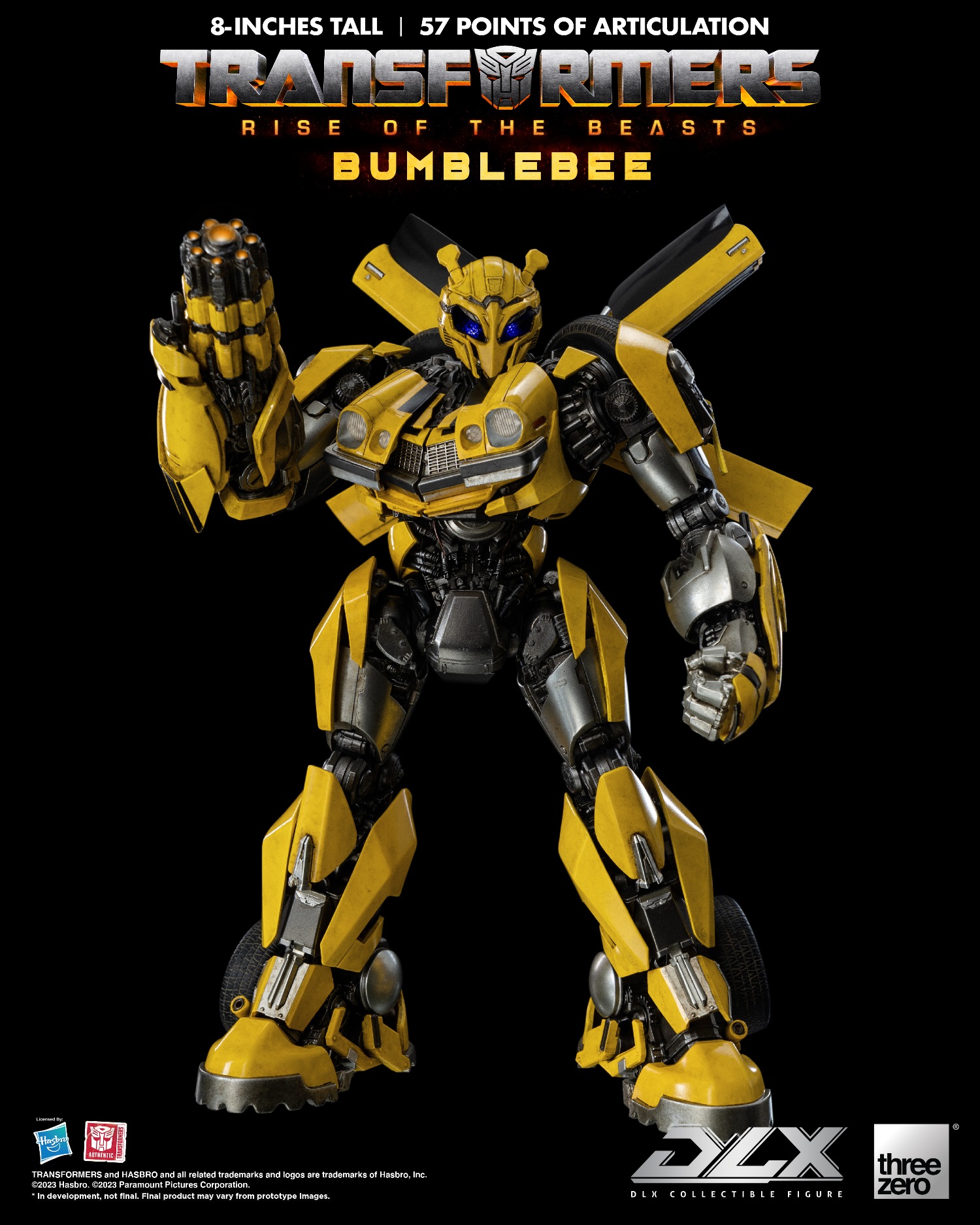 [สั่งจอง]threeZero 3Z05630W0 TRANSFORMERS : Rise of the BEAST DLX - Bumblebee