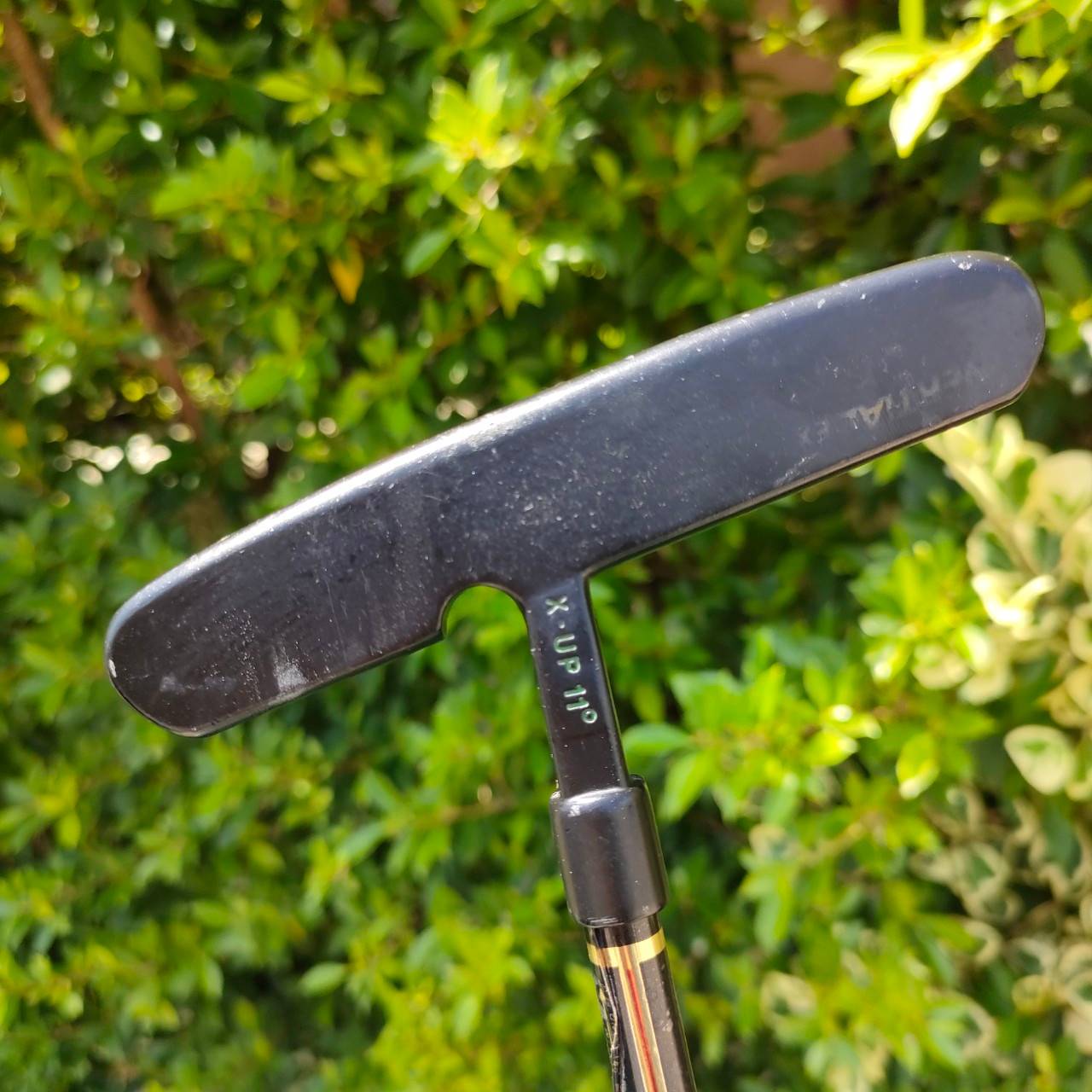 PUTTER SLOTLINE ความยาว 35 นิ้ว ก้านเจาะทะลุตรงกลาง และถ่วงบล๊านซ์ ไว้ทั้งสองข้าง น้ำหนักดีมาก ไม้กอล์ฟมือสอง ของแท้ BY NakaraLuxurious