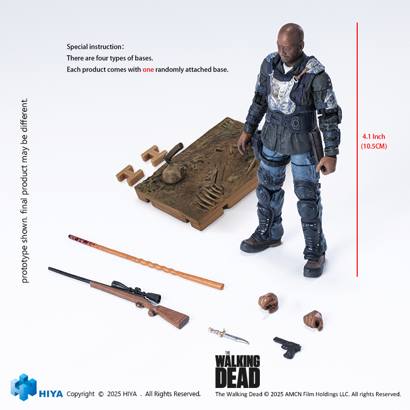 [สั่งจอง]HIYA Toys EMW0348 1/18 : The Walking Dead - Morgan