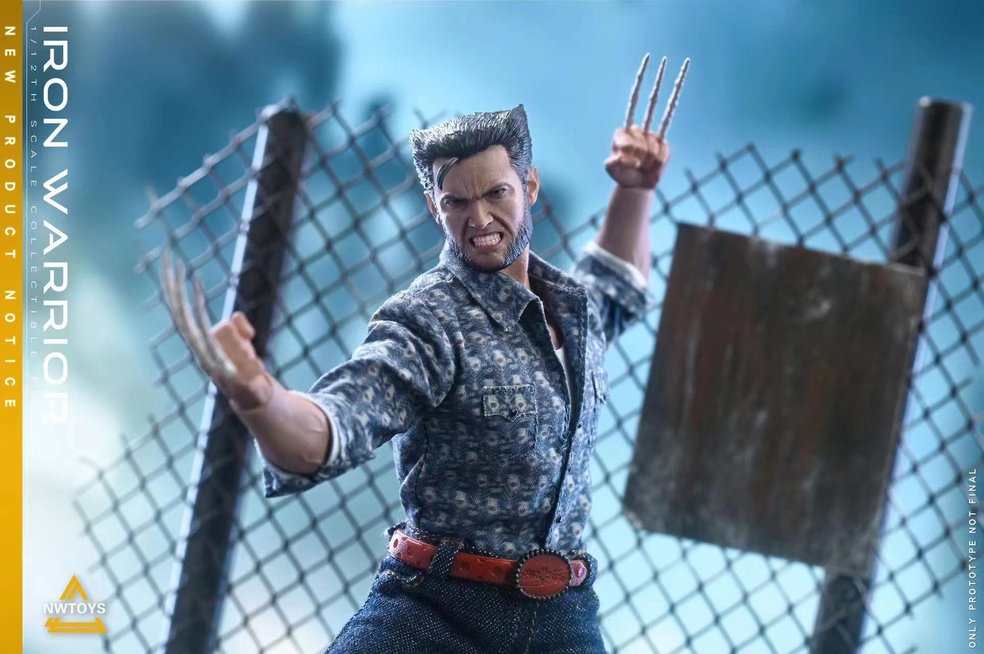 [พร้อมส่ง]Nwtoys 1/12 : Iron warrior Uncle Wolf