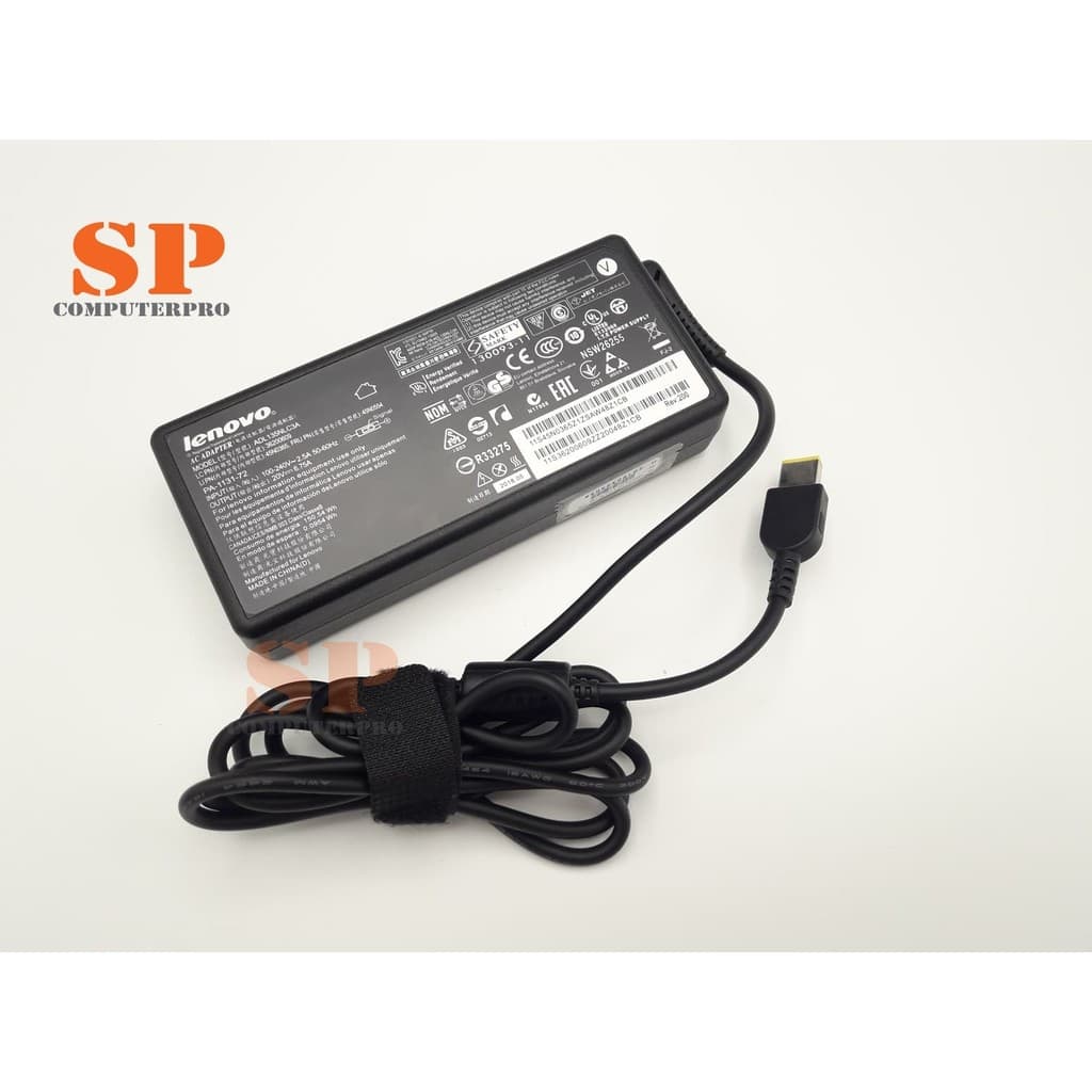 Adapter LENOVO อแดปเตอร์ของแท้ LENOVO Ideapad 700-15ISK Y700-15ISK Y520 Y530 Y50-70 Y410 Y510 20V 6.75A หัว USB