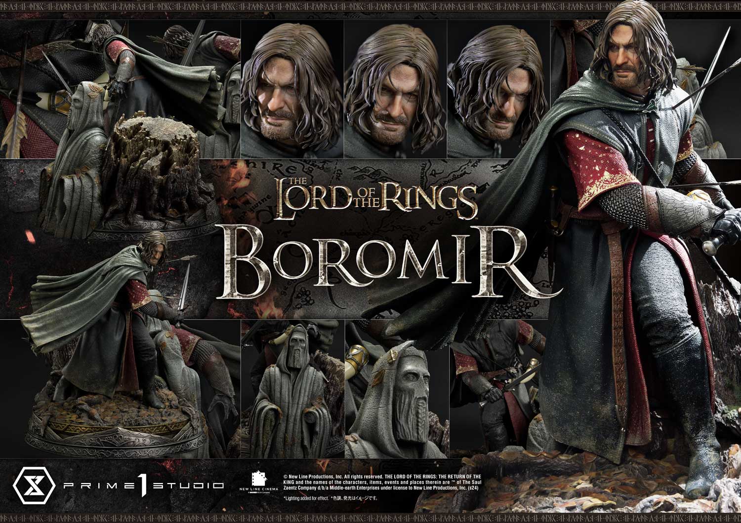 [สั่งจอง]Prime 1 Studio PMLOTR-11 : Boromir (The Lord of the Rings, The Fellowship of the Ring)