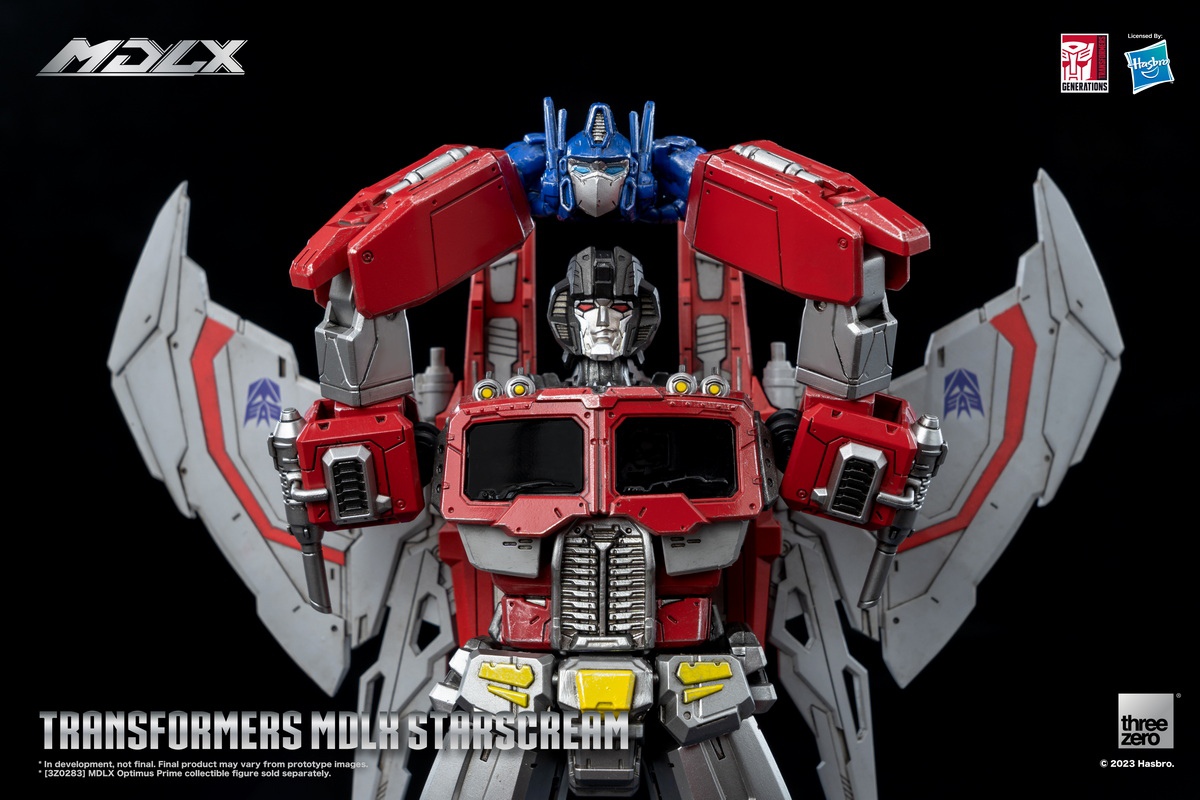 [สั่งจอง] Threezero 3Z03360W0 7.8" Transformers: MDLX - Starscream