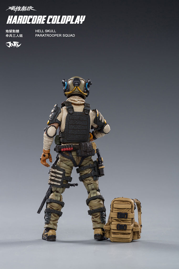 [สั่งจอง] JOYTOY 1/18 82011061 HELL SKULL PARATROOPER SQUAD