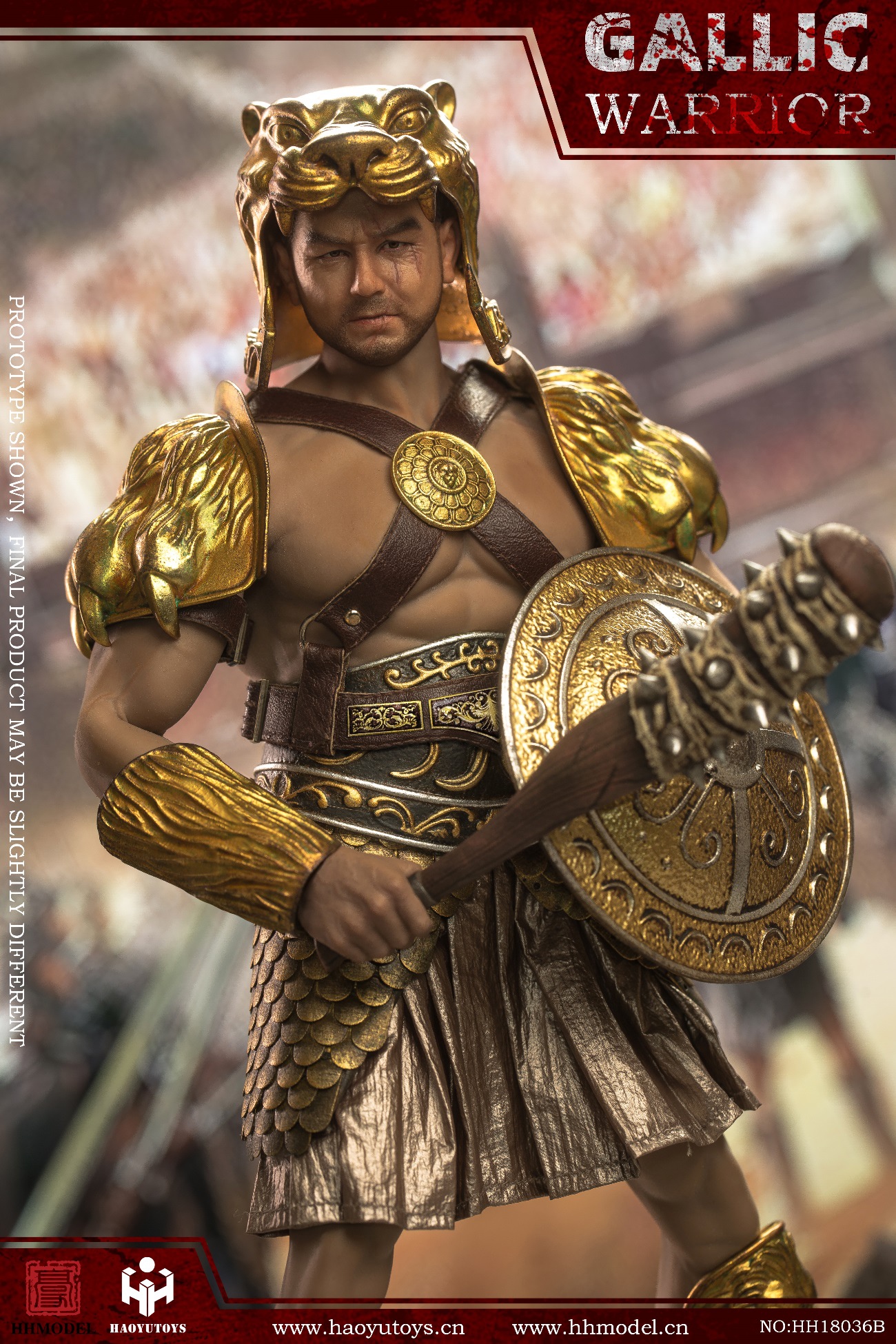 [สั่งจอง] HHMODEL & HAOYUTOYS HH18036 1/6 : Imperial Army Hunting Ground Fighter - Gaul Warrior