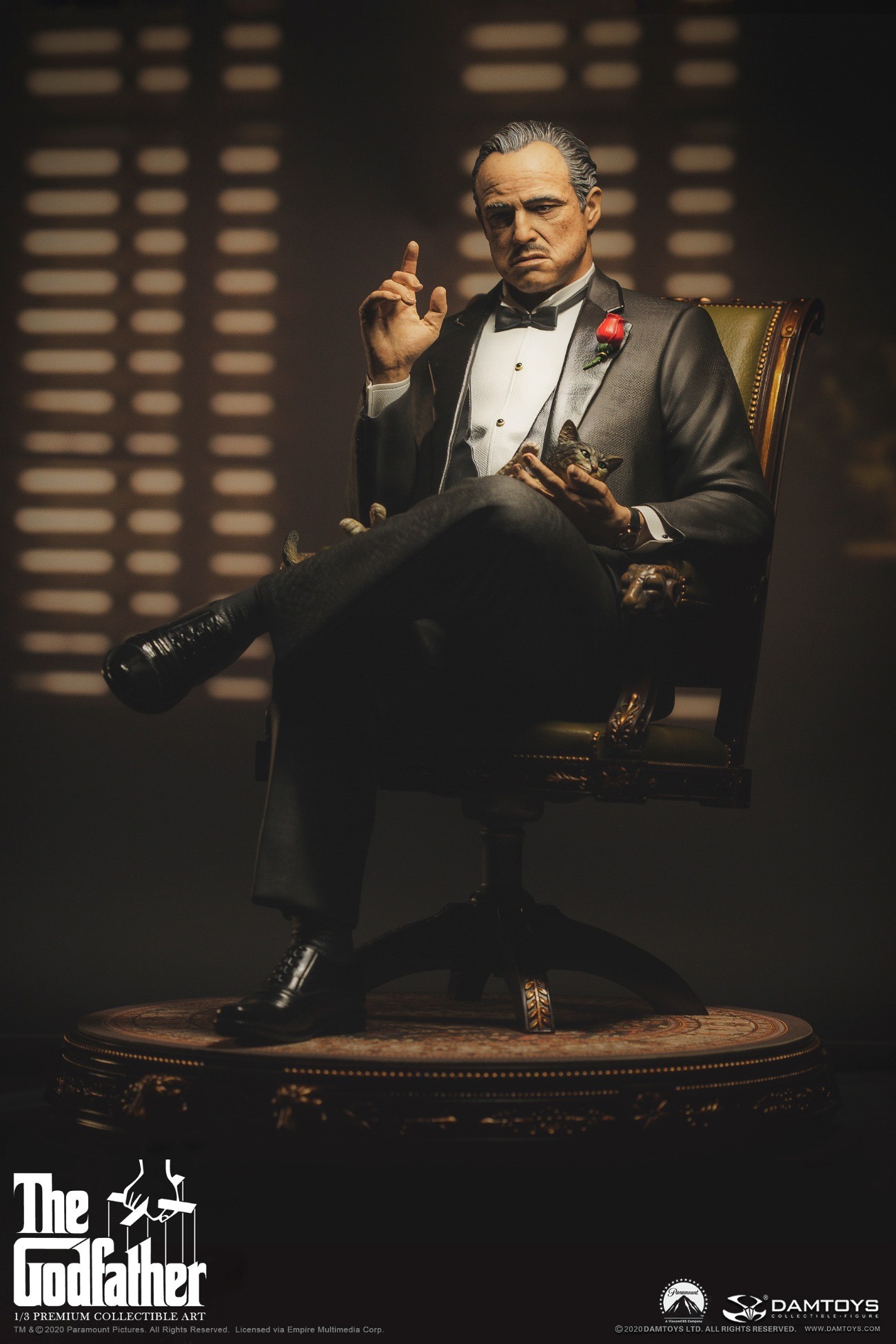[สั่งจอง]DAMTOYS CS019 1/3 : “The Godfather” 1972 Edition of Vito Andolini Corleone Full-Body Statue