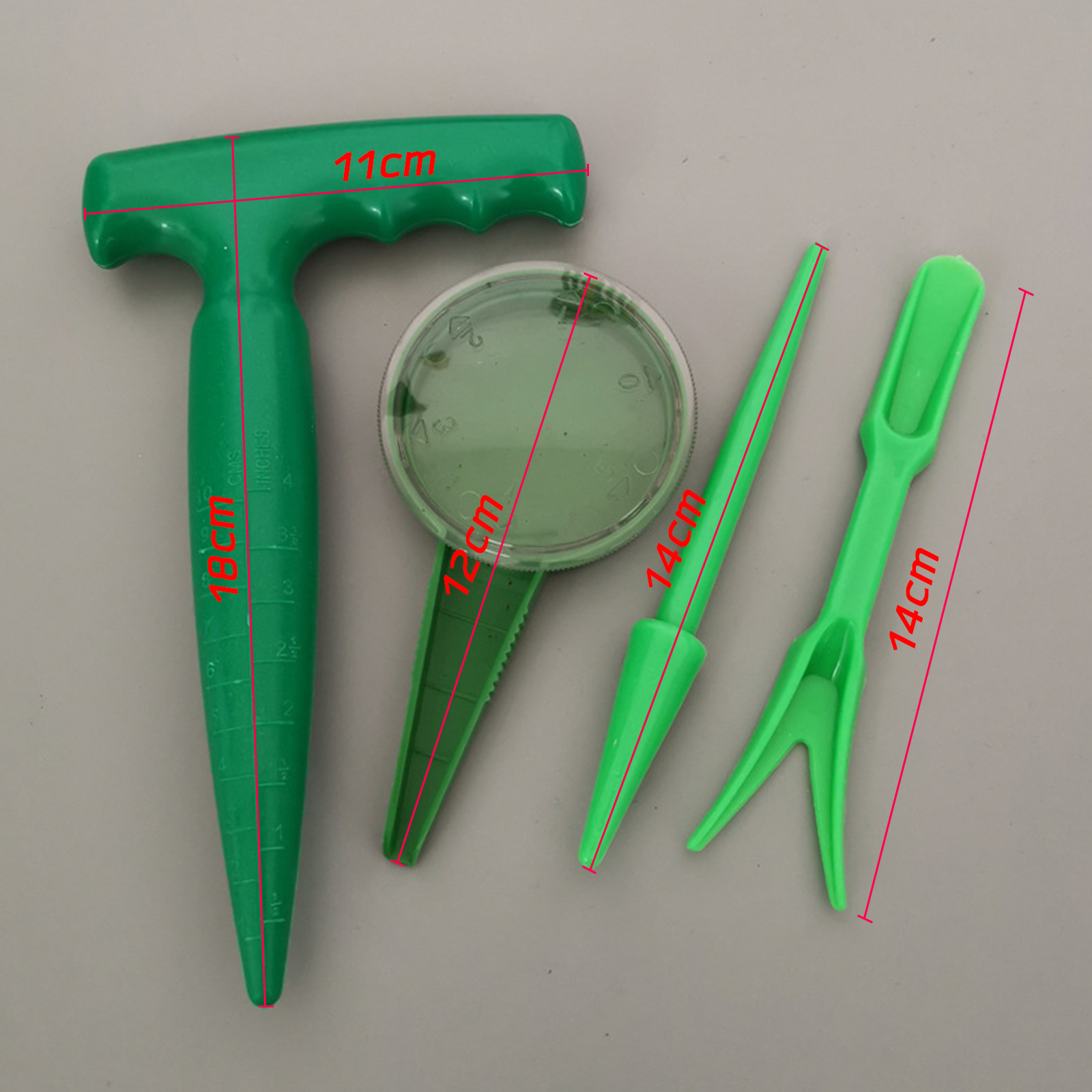 ชุดเพาะปลูกหยอดเมล็ดพันธุ์ เซต 4ชิ้น อุปกรณ์ช่วยทำสวน ใช้งานง่าย แข็งแรง ทนทาน