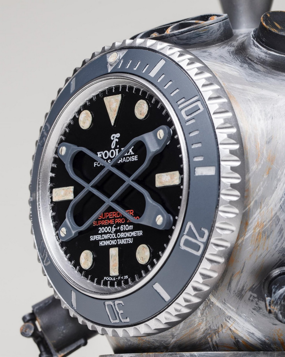 [สั่งจอง]Fools Paradise - FP062 : HONMONO TAIKETSU // VINTAGE DOUBLE RED (34.5cm