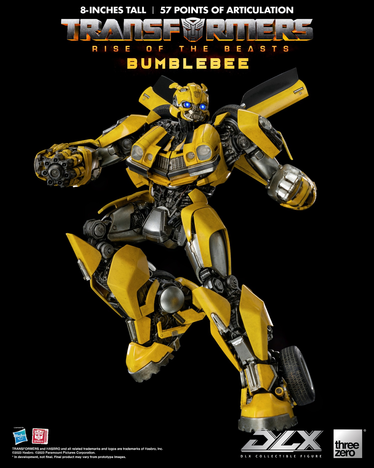 [สั่งจอง]threeZero 3Z05630W0 TRANSFORMERS : Rise of the BEAST DLX - Bumblebee