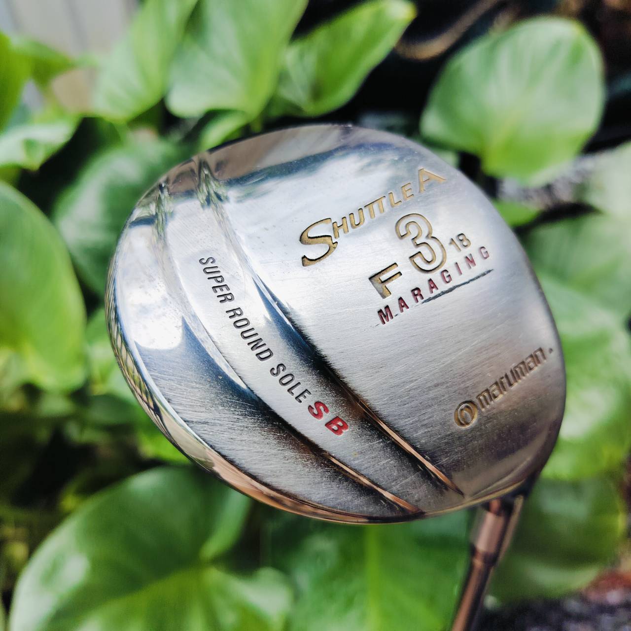 ** ไม้กอล์ฟผู้หญิง ** FW3 MARUMAN SHUTTLE A หน้าเด้ง MARAGING เด้งมากๆ ตีไกลสุดๆ ตีง่ายแบบสุดๆ SUPER ROUND SOLE SB ไม้กอล์ฟพรีเมี่ยมมือสอง ของแท้ By NakaraLuxurious