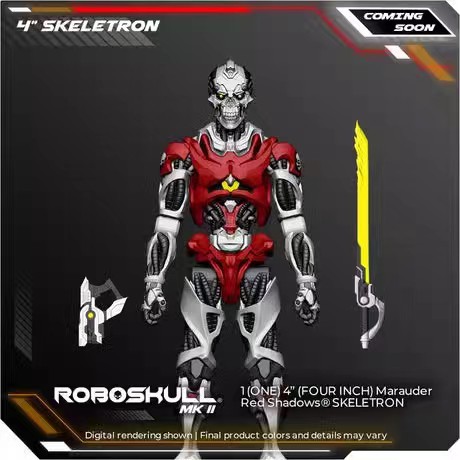 [สั่งจอง]ROBOSKULL MKII & 4" BLOOD WOLF PILOT